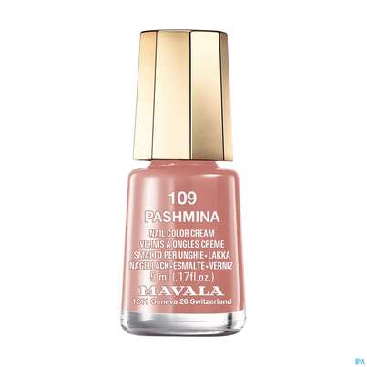 Sie sehen eine Packung Mavala Nagellacke 109 Pashmina 5ml, Produktbild: 02 Mavala Nagellacke 109 Pashmina 5ml, A-Nr.: 4263630 - 02