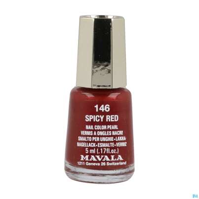 Sie sehen eine Packung Mavala Nagellacke 146 Spicy Red 5ml, Produktbild: 04 Mavala Nagellacke 146 Spicy Red 5ml, A-Nr.: 3442247 - 04