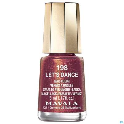Sie sehen eine Packung Mavala Nagellacke 198 Lets Dance 5ml, Produktbild: 01 Mavala Nagellacke 198 Lets Dance 5ml, A-Nr.: 4552914 - 01