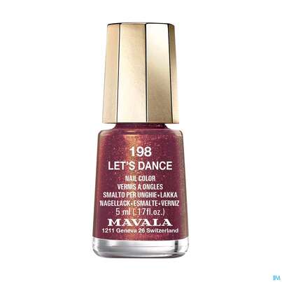 Sie sehen eine Packung Mavala Nagellacke 198 Lets Dance 5ml, Produktbild: 02 Mavala Nagellacke 198 Lets Dance 5ml, A-Nr.: 4552914 - 02