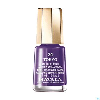 Sie sehen eine Packung Mavala Nagellacke 24 Tokyo 5ml, Produktbild: 01 Mavala Nagellacke 24 Tokyo 5ml, A-Nr.: 3652281 - 01