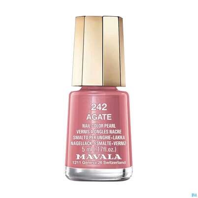 Sie sehen eine Packung Mavala Nagellacke 242 Agate 5ml, Produktbild: 02 Mavala Nagellacke 242 Agate 5ml, A-Nr.: 3257171 - 02