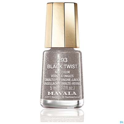 Sie sehen eine Packung Mavala Nagellacke 293 Black Twist 5ml, Produktbild: 02 Mavala Nagellacke 293 Black Twist 5ml, A-Nr.: 5379487 - 02