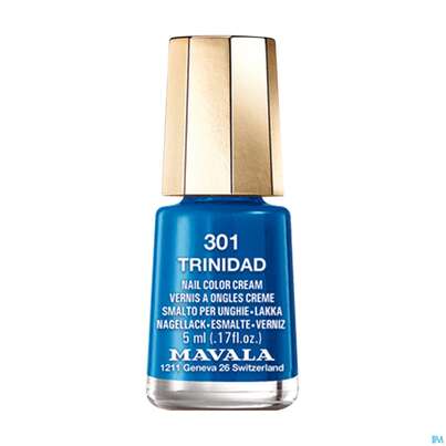 Sie sehen eine Packung Mavala Nagellacke 301 Trinidad 5ml, Produktbild: 01 Mavala Nagellacke 301 Trinidad 5ml, A-Nr.: 4097226 - 01