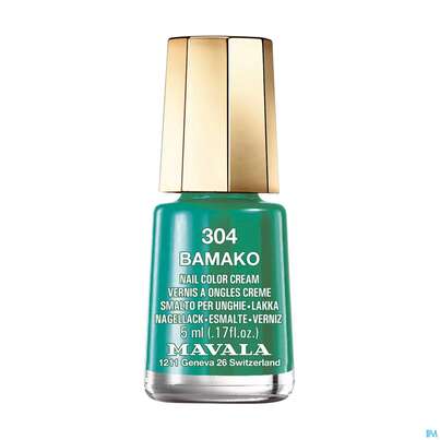 Sie sehen eine Packung Mavala Nagellacke 304 Bamako 5ml, Produktbild: 02 Mavala Nagellacke 304 Bamako 5ml, A-Nr.: 4097249 - 02