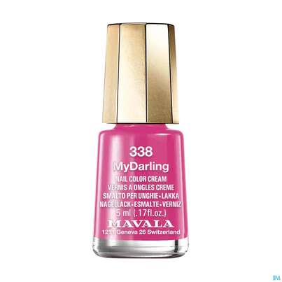 Sie sehen eine Packung Mavala Nagellacke 338 My Darling 5ml, Produktbild: 02 Mavala Nagellacke 338 My Darling 5ml, A-Nr.: 4405805 - 02