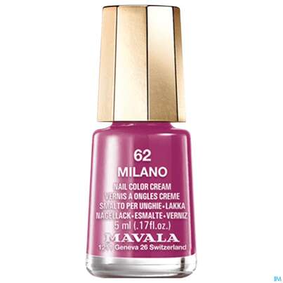 Sie sehen eine Packung Mavala Nagellacke 62 Milano 5ml, Produktbild: 02 Mavala Nagellacke 62 Milano 5ml, A-Nr.: 3652588 - 02