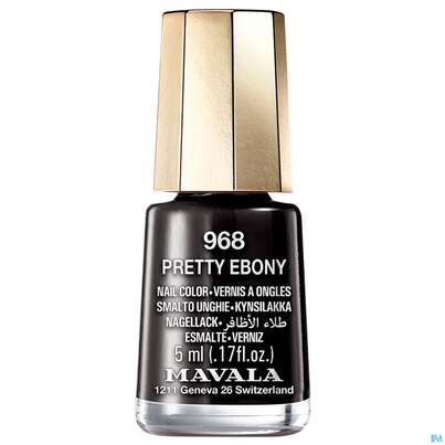 Mavala Nagellacke 968 Pretty Ebony 5ml, A-Nr.: 5801288 - 01