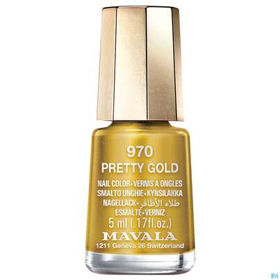 Mavala Nagellacke 970 Pretty Gold 5ml, A-Nr.: 5801302 - 01