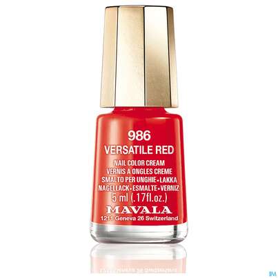 Sie sehen eine Packung Mavala Nagellacke 986 Versatile 5ml, Produktbild: 01 Mavala Nagellacke 986 Versatile 5ml, A-Nr.: 5066452 - 01
