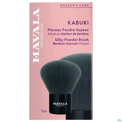 Sie sehen eine Packung Mavala Pinsel Kabuki Pd 1st, Produktbild: 01 Mavala Pinsel Kabuki Pd 1st, A-Nr.: 5801466 - 01