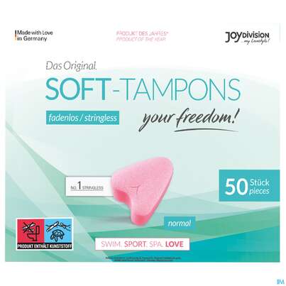 Monatshygiene Soft/tampons Normal 50st, A-Nr.: 3424723 - 02