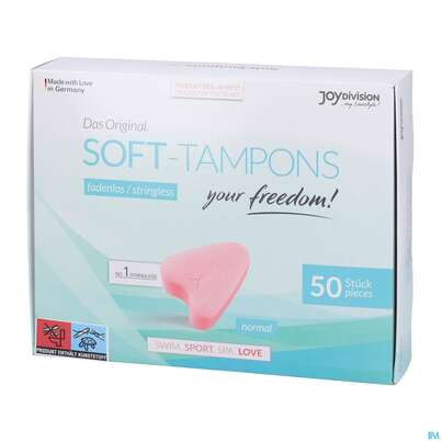 Monatshygiene Soft/tampons Normal 50st, A-Nr.: 3424723 - 03