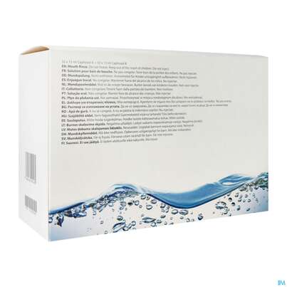 Sie sehen eine Packung Mundwasser/spuelung Caphosol Mundspuellösung 15mlx 32sachets 1pk, Produktbild: 02 Mundwasser/spuelung Caphosol Mundspuellösung 15mlx 32sachets 1pk, A-Nr.: 3376697 - 02