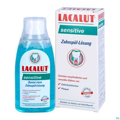 Mundwasser/spuelung Lacalut Sensitive Zahnspuellösung 300ml, A-Nr.: 4308404 - 04