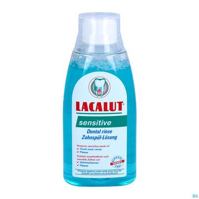 Mundwasser/spuelung Lacalut Sensitive Zahnspuellösung 300ml, A-Nr.: 4308404 - 06