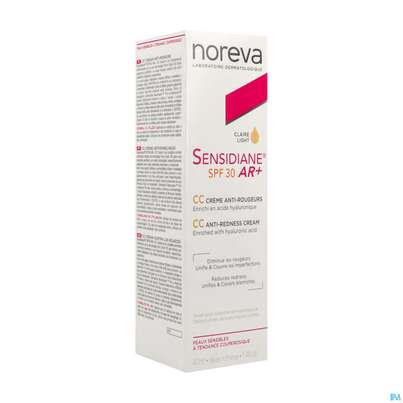 Sie sehen eine Packung Noreva Sensidiane/ar+ Anti-roetungen Creme Cc Getoent Lsf30 40ml, Produktbild: 02 Noreva Sensidiane/ar+ Anti-roetungen Creme Cc Getoent Lsf30 40ml, A-Nr.: 5465927 - 02