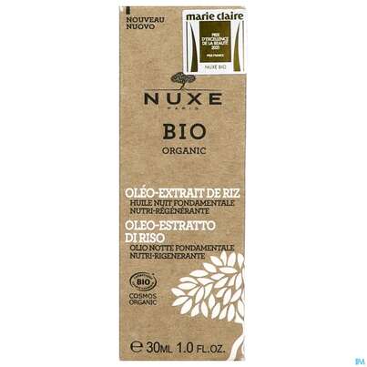 Nuxe Bio Rice Oil Extrakt Ultimat Night Recovery Oil 30ml, A-Nr.: 5607793 - 01