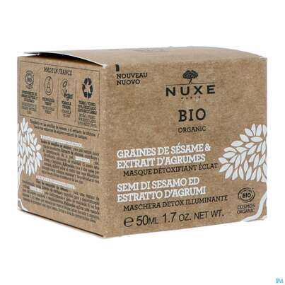 Nuxe Bio Sesame Seeds+citrus Extrakt Radiance Detox Mask 50ml, A-Nr.: 5607824 - 02