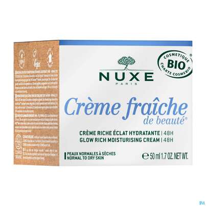 Nuxe Creme/fraiche/de Beaute Glow Rich Cream 48h 2023 50ml, A-Nr.: 5821084 - 02