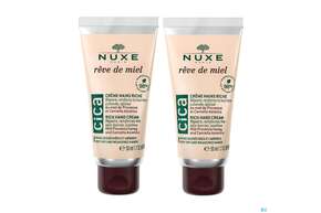 Nuxe Reve De Miel Cica Rich Hand Cream Duo 50ml 2st, A-Nr.: 5917140 - 01