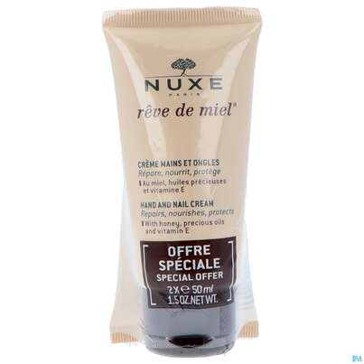 Nuxe Reve De Miel Duo Hand +nail Creme 2st, A-Nr.: 4774520 - 02