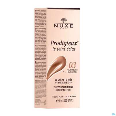 Nuxe Tinted Moist Bb Cream Le Teint Eclat 24h Moisturising Dark 30ml, A-Nr.: 5893735 - 03