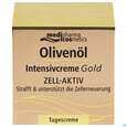 Sie sehen eine Packung Oliven Oel Dr.theiss Intensiv Creme Gold Tag Zell Aktiv 50ml, Produktbild: 01 Oliven Oel Dr.theiss Intensiv Creme Gold Tag Zell Aktiv 50ml, A-Nr.: 4900999 - 01