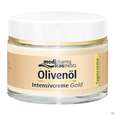 Sie sehen eine Packung Oliven Oel Dr.theiss Intensiv Creme Gold Tag Zell Aktiv 50ml, Produktbild: 05 Oliven Oel Dr.theiss Intensiv Creme Gold Tag Zell Aktiv 50ml, A-Nr.: 4900999 - 05