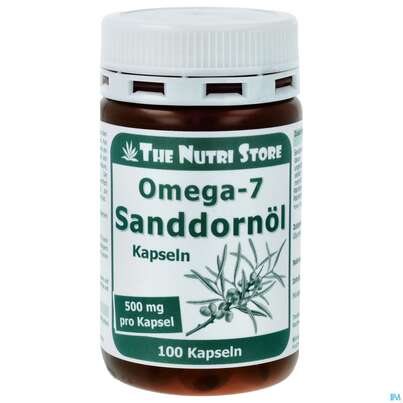 Sie sehen eine Packung Omega 7 Sanddornoel Kapseln 100st, Produktbild: 01 Omega 7 Sanddornoel Kapseln 100st, A-Nr.: 5468417 - 01