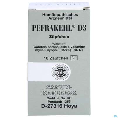 Sie sehen eine Packung Pefrakehl Supp D3 10st, Produktbild: 01 Pefrakehl Supp D3 10st, A-Nr.: 0992013 - 01