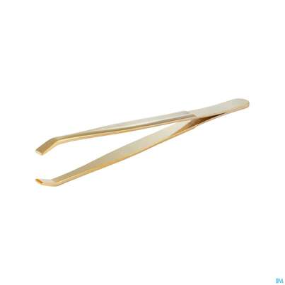 Sie sehen eine Packung Pinzetten Canal Vernickelt/klauenform 9cm Vergoldet 2086- 1st, Produktbild: 01 Pinzetten Canal Vernickelt/klauenform 9cm Vergoldet 2086- 1st, A-Nr.: 4786049 - 01