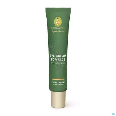 Sie sehen eine Packung Primavera Energy Boost Eye Cream For Face Cell Renewing 25ml, Produktbild: 01 Primavera Energy Boost Eye Cream For Face Cell Renewing 25ml, A-Nr.: 5660451 - 01