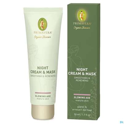 Primavera Glowing Age Night Cream &amp; Mask Smoothing &amp; Renewing 50ml, A-Nr.: 5660416 - 03