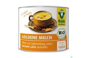 Raab Bio Goldene Milch Pulver Mit Curcuma 70g 70g, A-Nr.: 4790832 - 01
