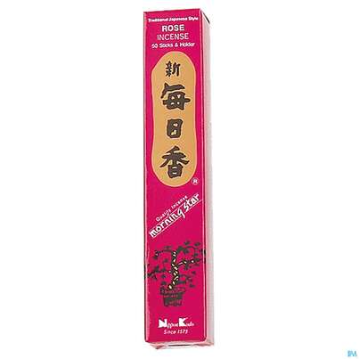 Sie sehen eine Packung Raeucherstaebchen Nippon K Rose 50st, Produktbild: 01 Raeucherstaebchen Nippon K Rose 50st, A-Nr.: 4905146 - 01