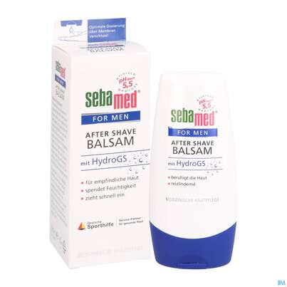 Sie sehen eine Packung Rasiercreme,-seife,-wasser Sebamed After Shave Balsam 100ml, Produktbild: 05 Rasiercreme,-seife,-wasser Sebamed After Shave Balsam 100ml, A-Nr.: 3399652 - 05