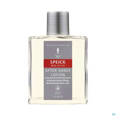 Sie sehen eine Packung Rasiercreme,-seife,-wasser Speick Men/active After Shave Lotion Nr 61 100ml, Produktbild: 02 Rasiercreme,-seife,-wasser Speick Men/active After Shave Lotion Nr 61 100ml, A-Nr.: 4196603 - 02