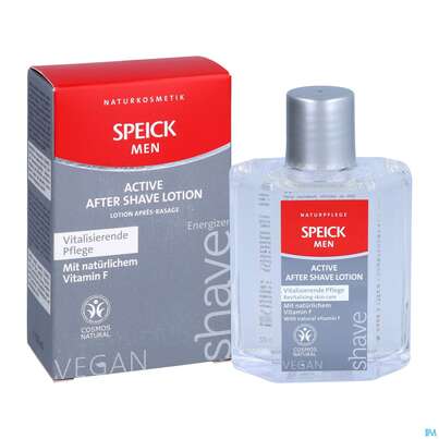 Sie sehen eine Packung Rasiercreme,-seife,-wasser Speick Men/active After Shave Lotion Nr 61 100ml, Produktbild: 07 Rasiercreme,-seife,-wasser Speick Men/active After Shave Lotion Nr 61 100ml, A-Nr.: 4196603 - 07