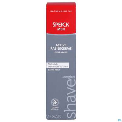 Sie sehen eine Packung Rasiercreme,-seife,-wasser Speick Men/active Rasier-creme Nr 61 75ml, Produktbild: 01 Rasiercreme,-seife,-wasser Speick Men/active Rasier-creme Nr 61 75ml, A-Nr.: 4196595 - 01