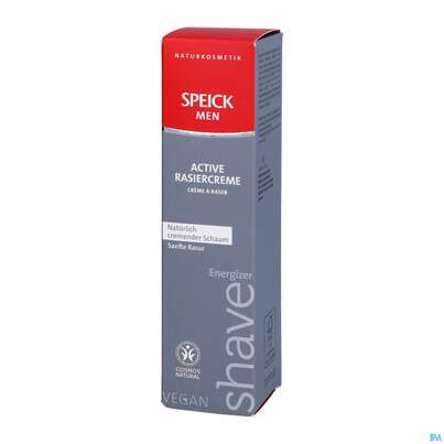 Sie sehen eine Packung Rasiercreme,-seife,-wasser Speick Men/active Rasier-creme Nr 61 75ml, Produktbild: 04 Rasiercreme,-seife,-wasser Speick Men/active Rasier-creme Nr 61 75ml, A-Nr.: 4196595 - 04