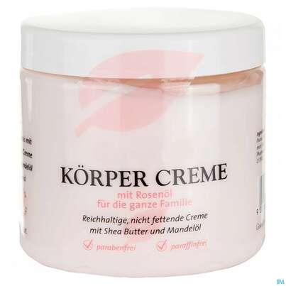 Sie sehen eine Packung Rose Koerpercreme Gewusst Wie 600ml, Produktbild: 01 Rose Koerpercreme Gewusst Wie 600ml, A-Nr.: 4111127 - 01
