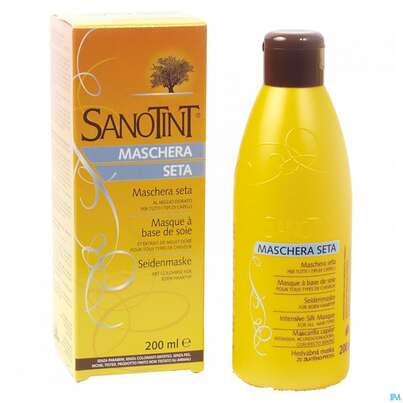 Sie sehen eine Packung Sanotint Seidenmaske 200ml, Produktbild: 01 Sanotint Seidenmaske 200ml, A-Nr.: 3988242 - 01