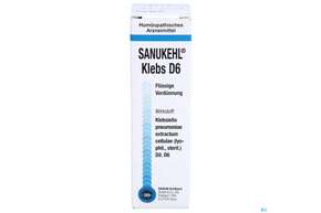 Sanukehl Klebs Tropfen D6 10ml, A-Nr.: 2481506 - 01