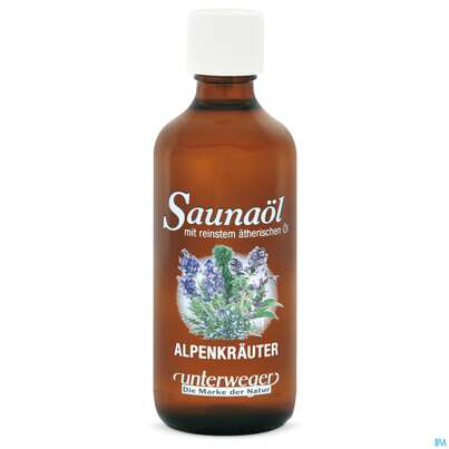 Sie sehen eine Packung Saunaoel Alpenkraeuter 100ml, Produktbild: 01 Saunaoel Alpenkraeuter 100ml, A-Nr.: 3282217 - 01