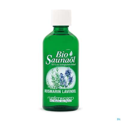 Sie sehen eine Packung Saunaoel Bio Rosmarin-lavendel 100ml, Produktbild: 02 Saunaoel Bio Rosmarin-lavendel 100ml, A-Nr.: 3898763 - 02