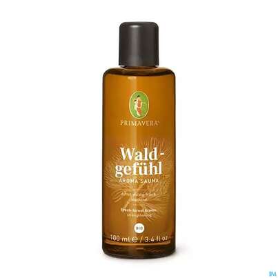 Sie sehen eine Packung Saunaoel Primavera Aroma Bio Waldgefuehl 100ml, Produktbild: 01 Saunaoel Primavera Aroma Bio Waldgefuehl 100ml, A-Nr.: 5683009 - 01