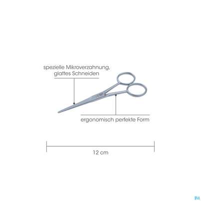 Scheren Canal Rostfrei Bartschere 12cm 1020- 1st, A-Nr.: 4881569 - 02