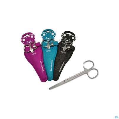 Scheren Canal Rostfrei/stumpf +etui Kinder-u.basteln 10cm 1031- 1st, A-Nr.: 4881598 - 01