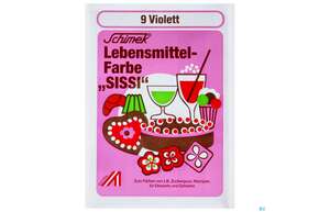 Schimek Lebensmittelfarbe Nr 9 Violett 4g, A-Nr.: 5745070 - 01